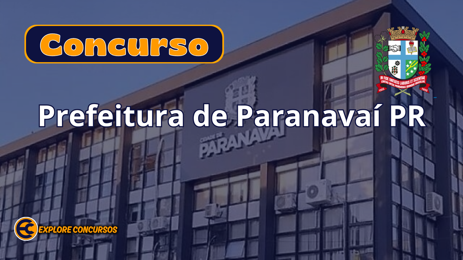 Concurso GCM Paranavaí-PR 2025: 22 Vagas com Salário de R$ 2,7 Mil
